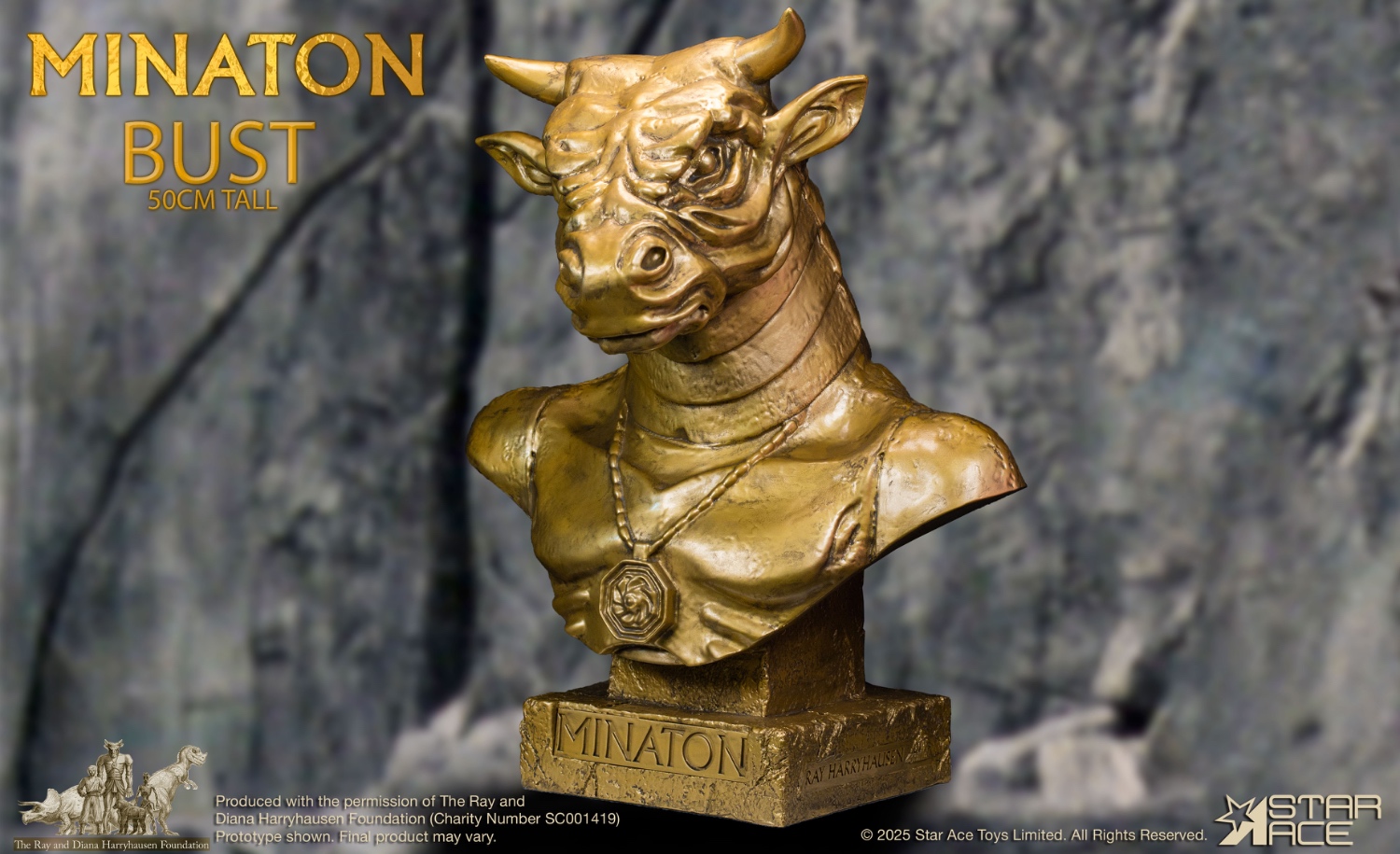 Ray Harryhausen - Minaton Bust