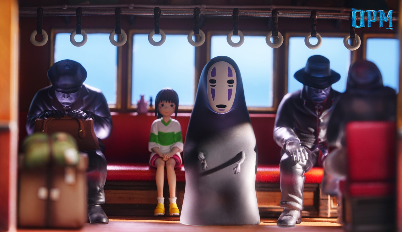 Bus on the sea - Spirited Away