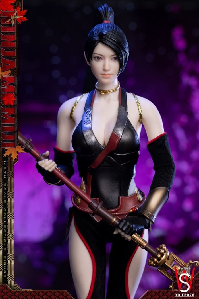 Black Red Leaf NINJA MOMIJI 1/6