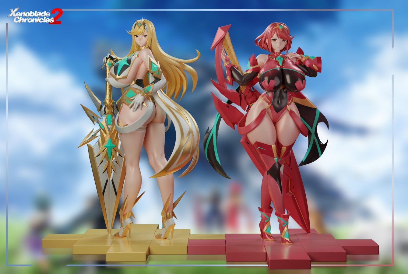 Mythra & Pyra - Xenoblade 1/6