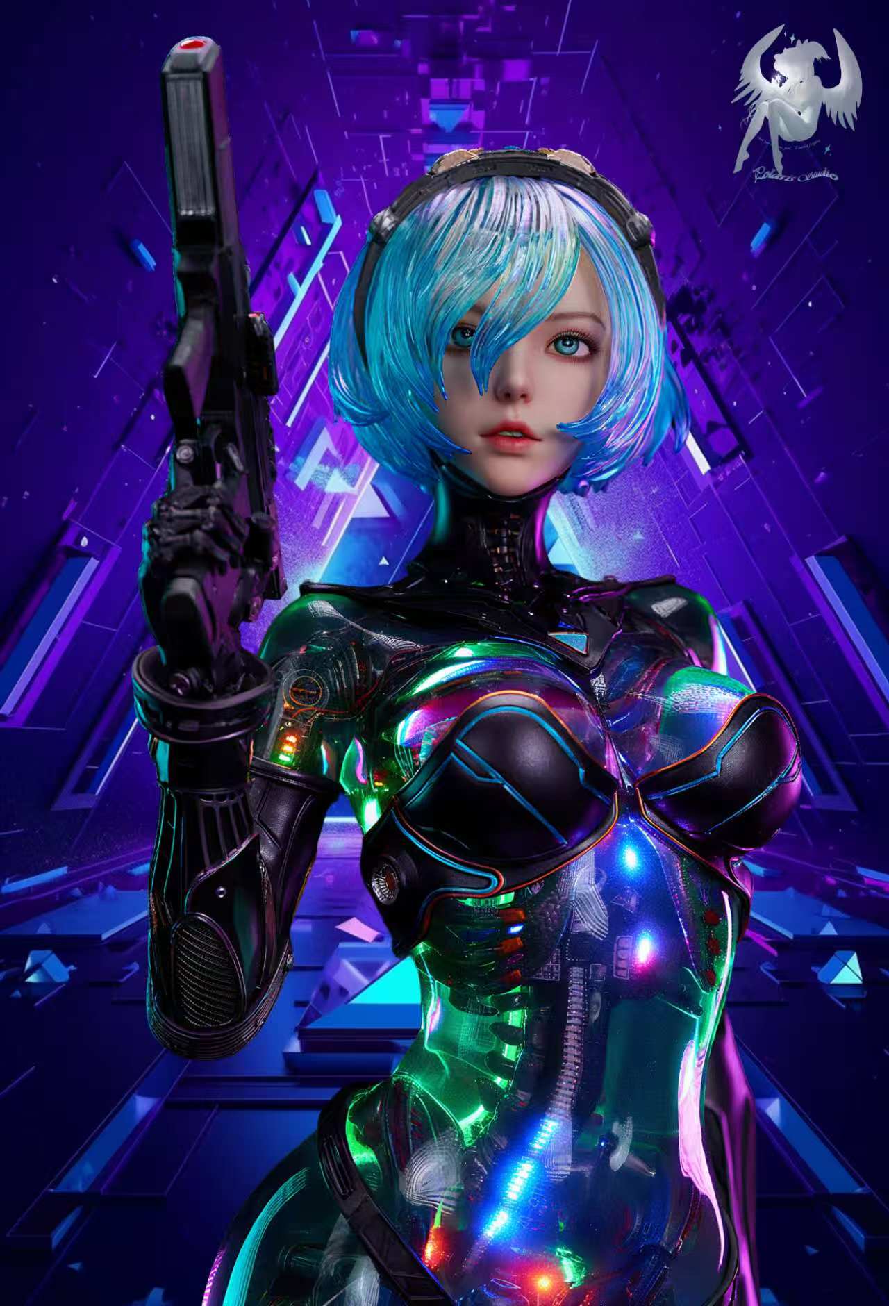 Cyber World Apocalypse Mecha Princess