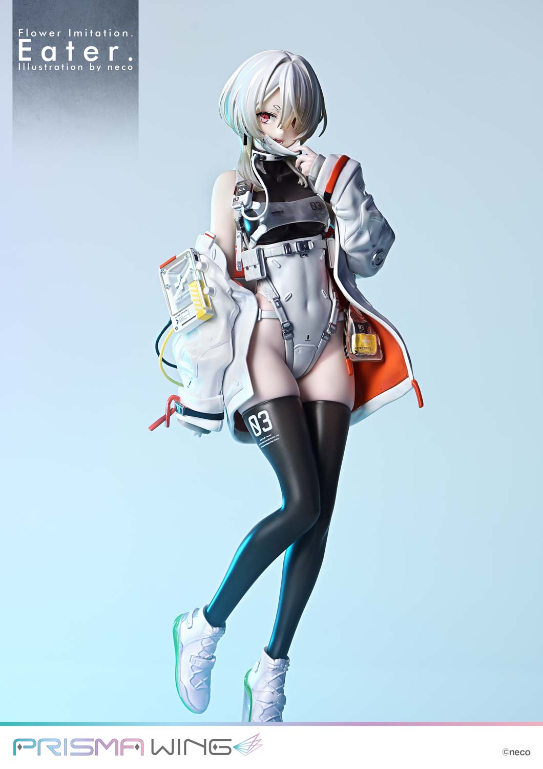 Flower Imitation. Eater. Illustration by neco