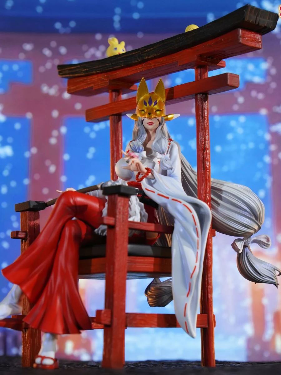 Sagomon & Kuzuhamon Miko Form - Digimon