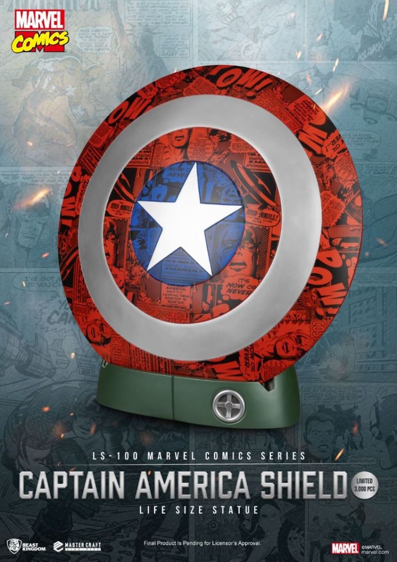 Captain America Commemorative Life Size Shield