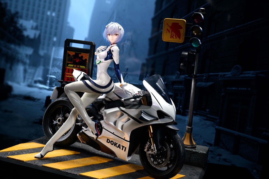 Motorcycle Ayanami Rei - Evangelion
