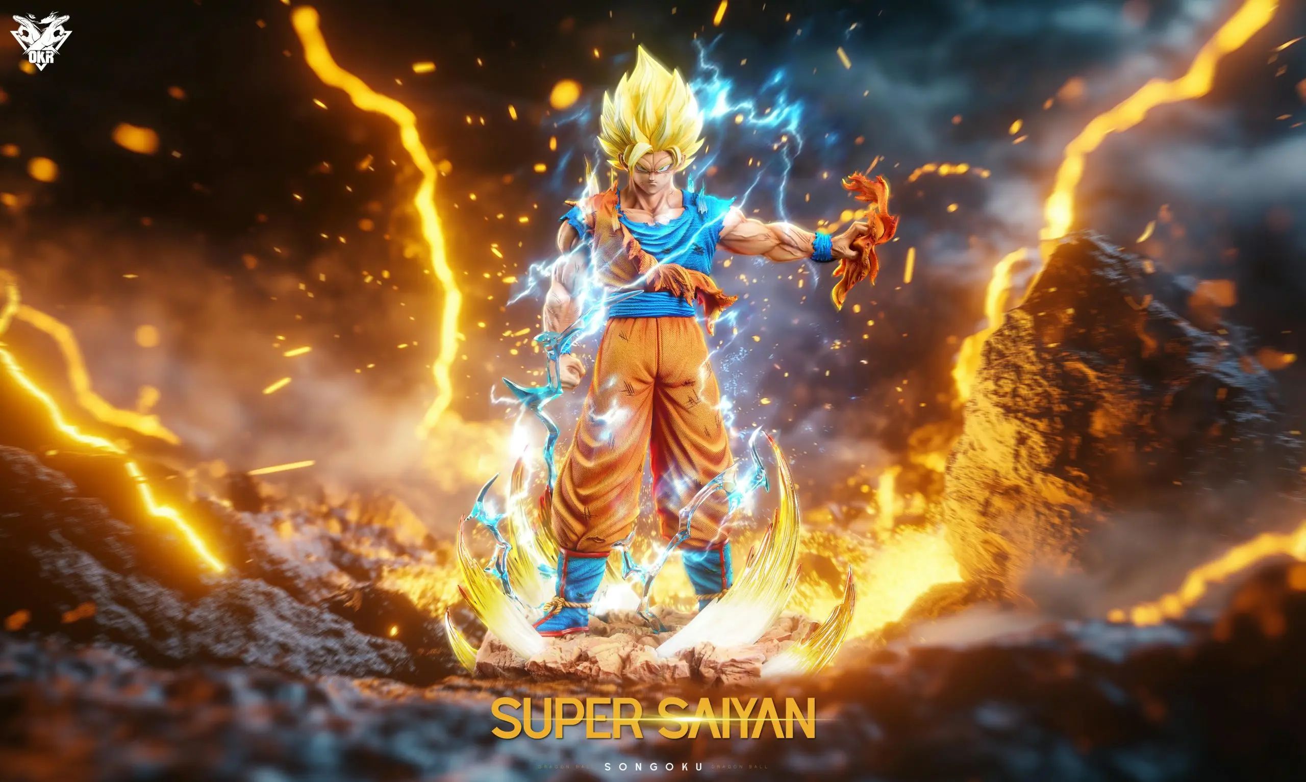 Super Saiyan 2 Son Goku - Dragon Ball