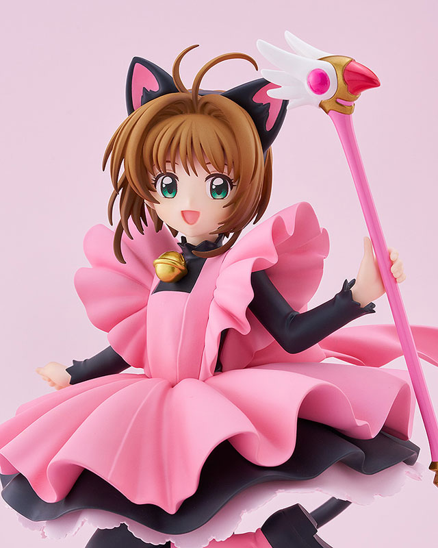 POP UP PARADE Cardcaptor Sakura Clow Card Arc Sakura Kinomoto: Black Cat Costume Ver. L Size