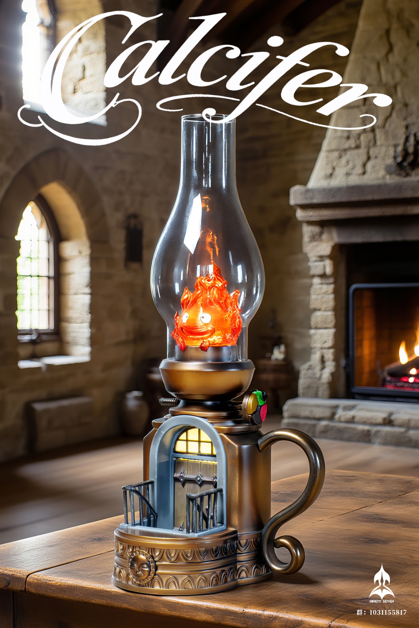 Retro Table Lamp CALCIFER