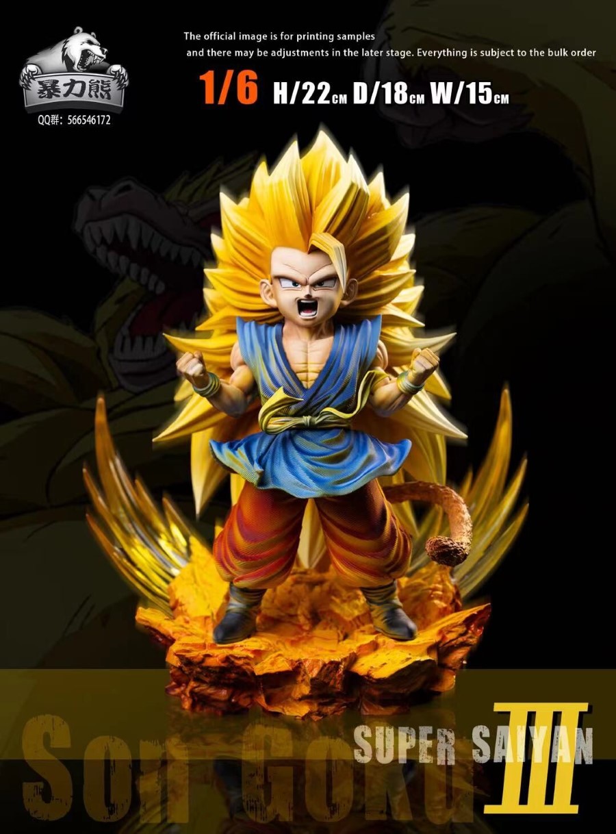 Super Saiyan 3 Little Goku - Dragon Ball