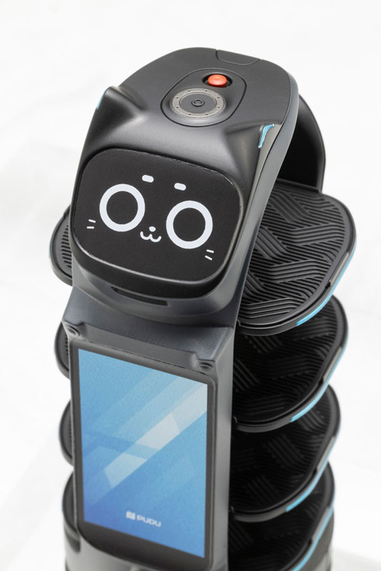 PUDU BellaBot Pro [Black Ver.] Plastic Model