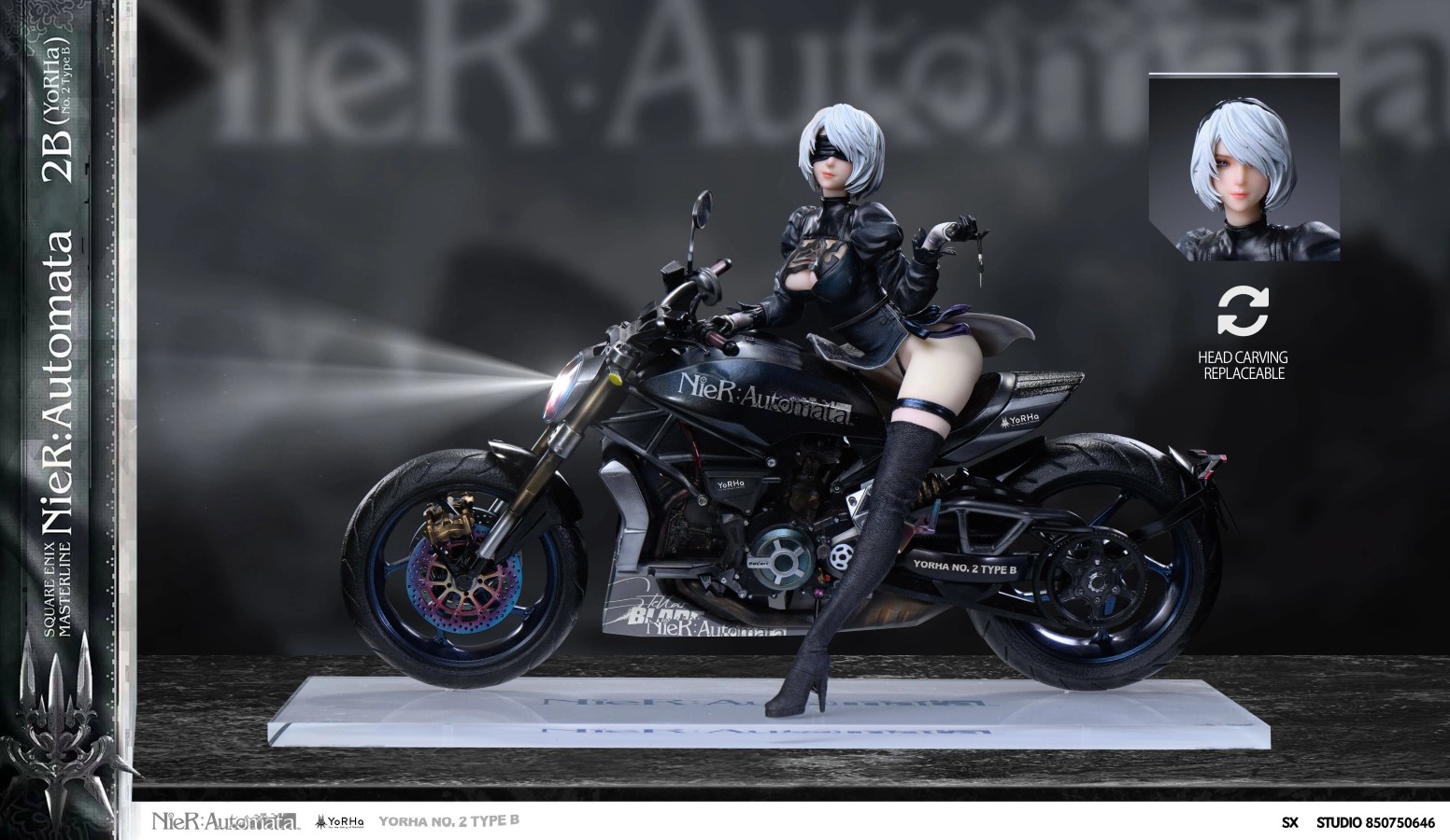 Motorcycle 2B - NieR 1/6