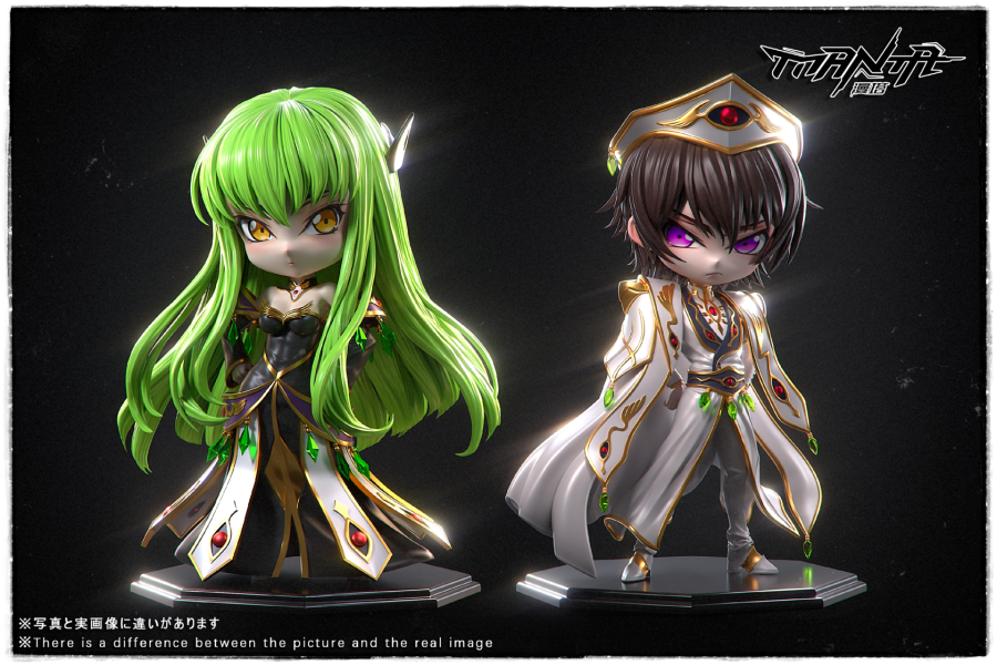 C.C. & Lelouch - Code Geass Q version