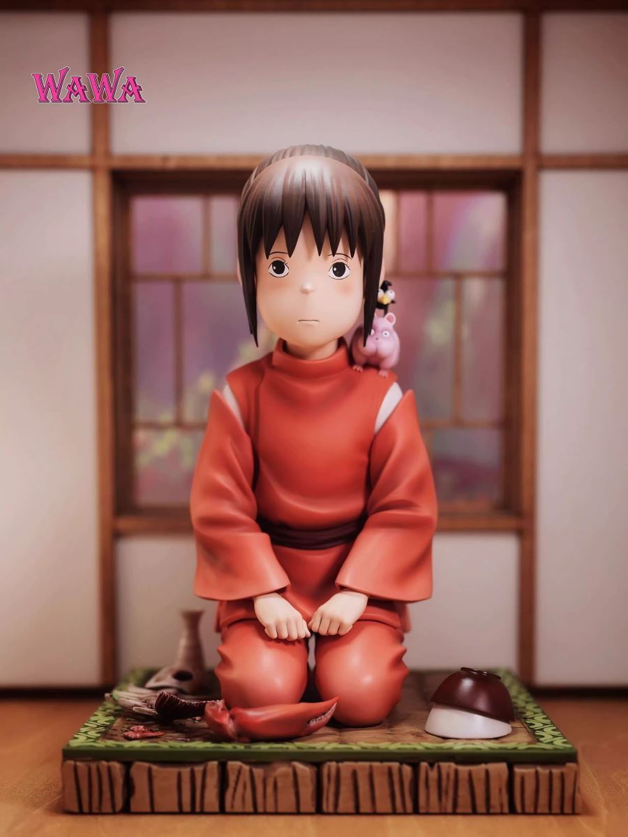 Kneeling Chihiro Ogino - Spirited Away