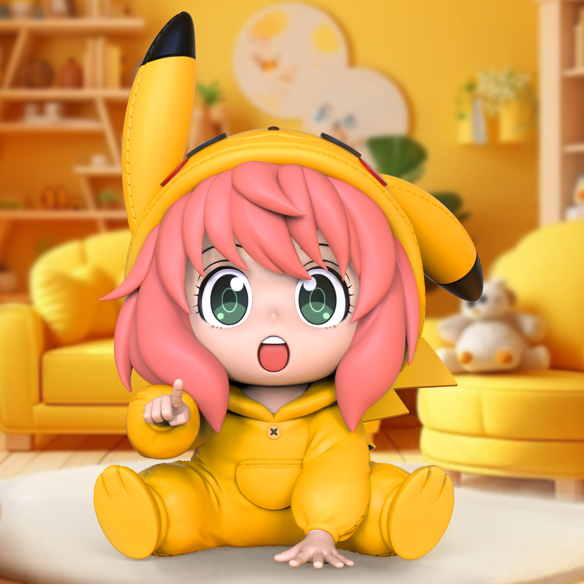 Pikachu Anya Forger - Spy x Family