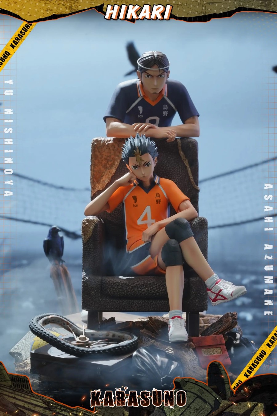 Yu Nishinoya & Asahi Azumane - Haikyu!!