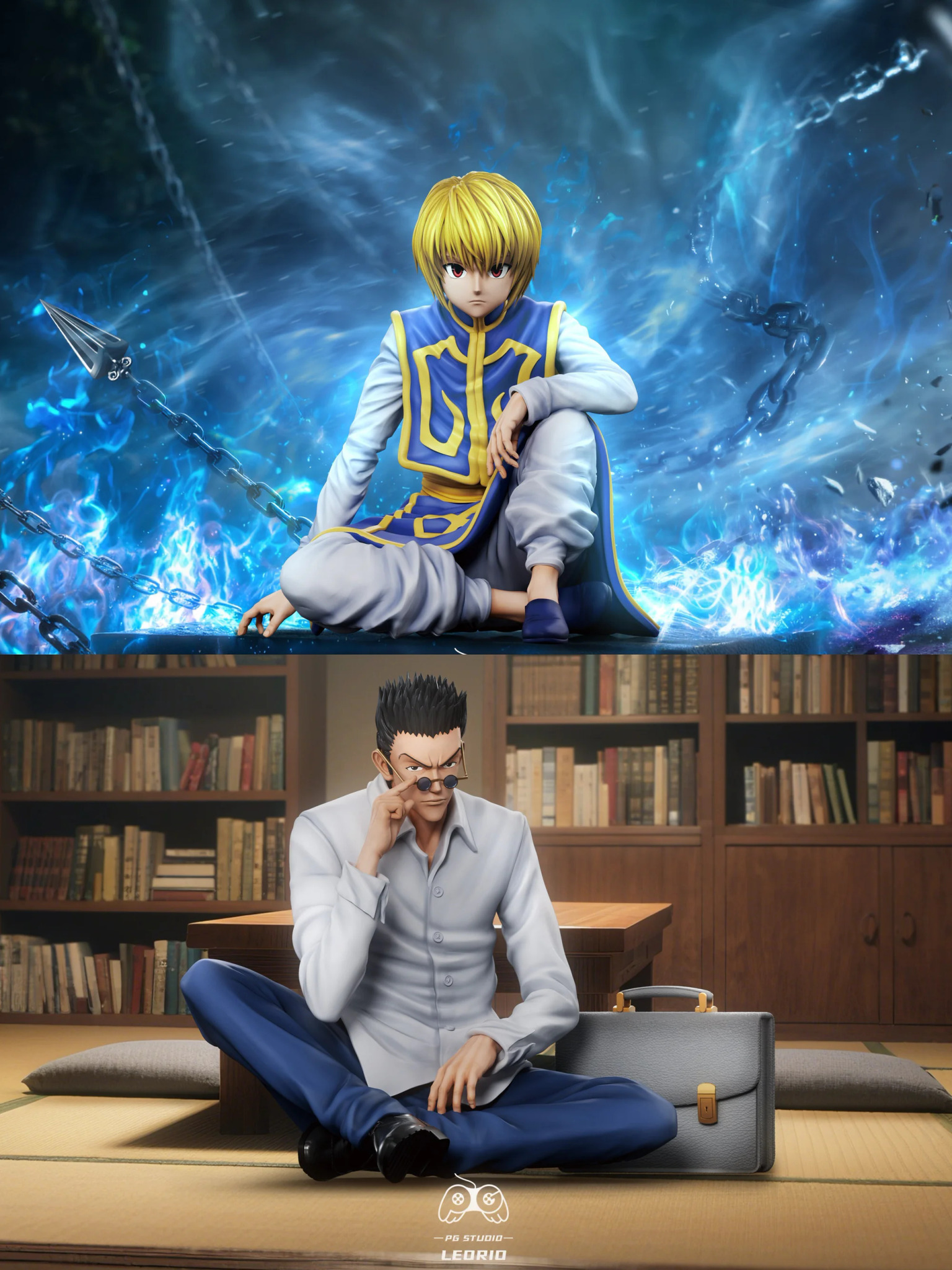 Leorio & Kurapika - Hunter X Hunter
