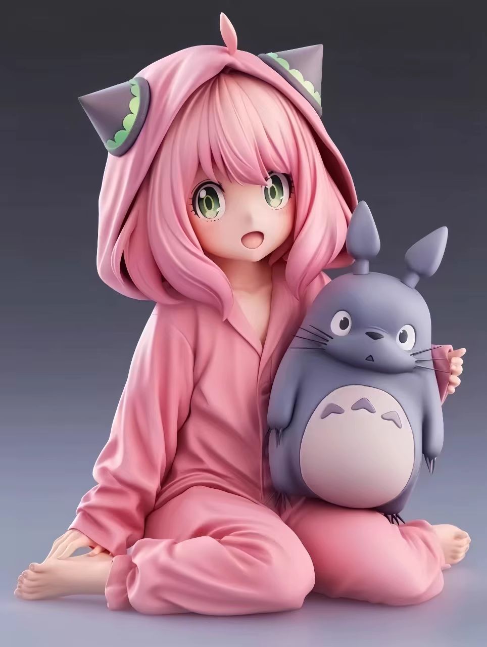 Pajamas Anya Forger with Totoro - SPY X FAMILY
