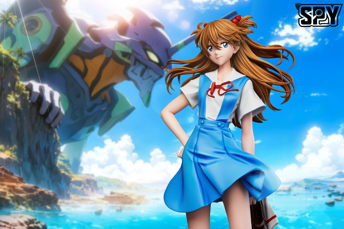 School Uniform Asuka - Neon Genesis Evangelion