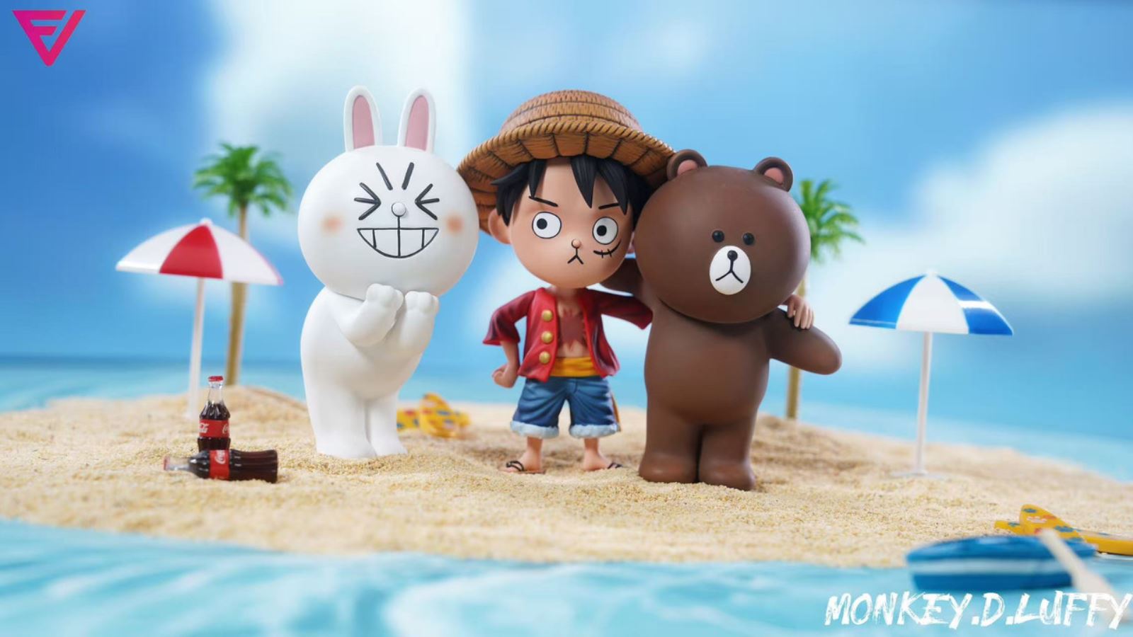 Luffy & Brown & Cony