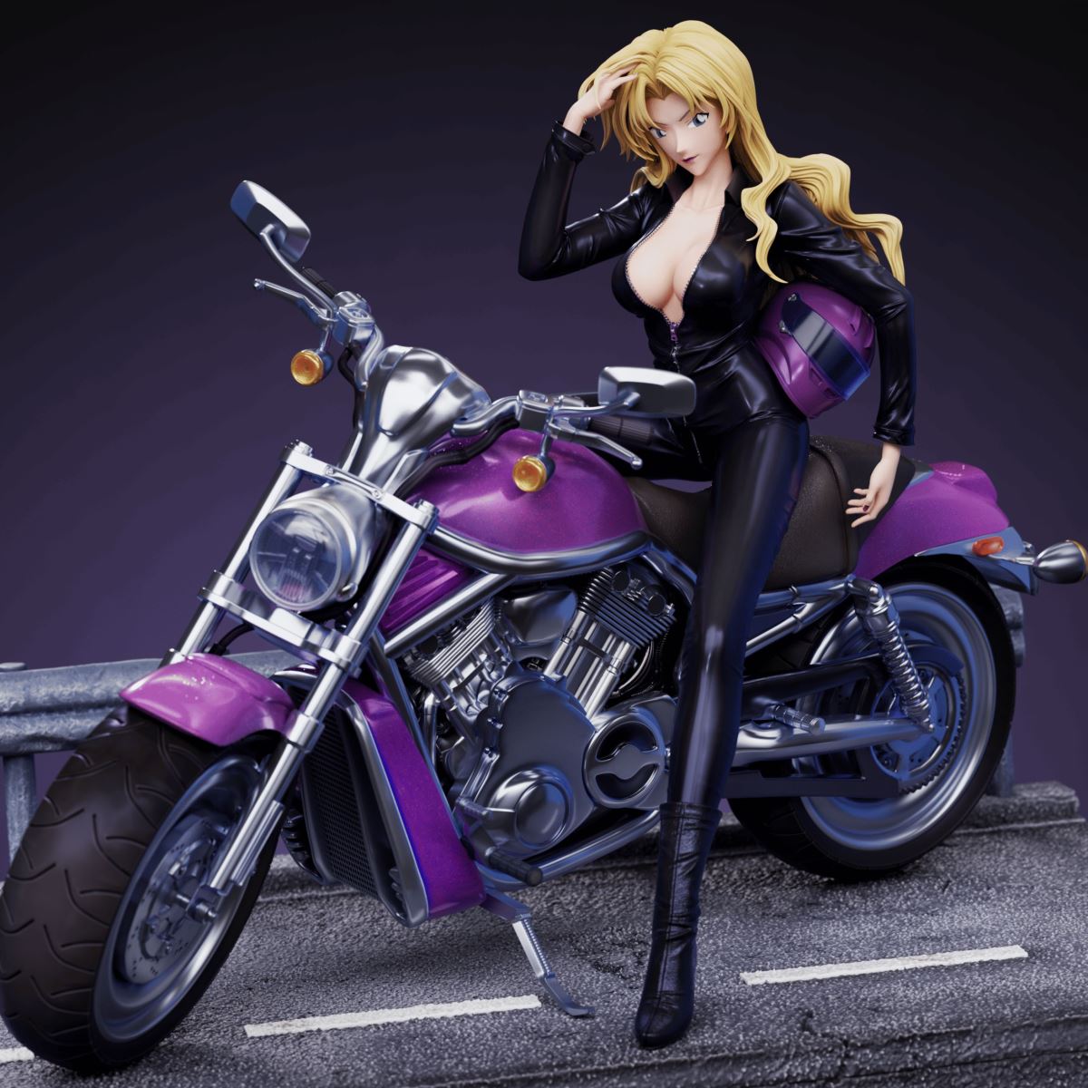 Vermouth Motorcycle - Detective Conan 1/6