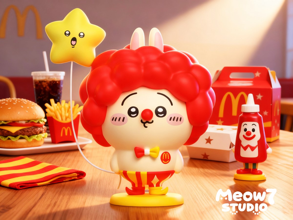 Colorful Clown Usachi