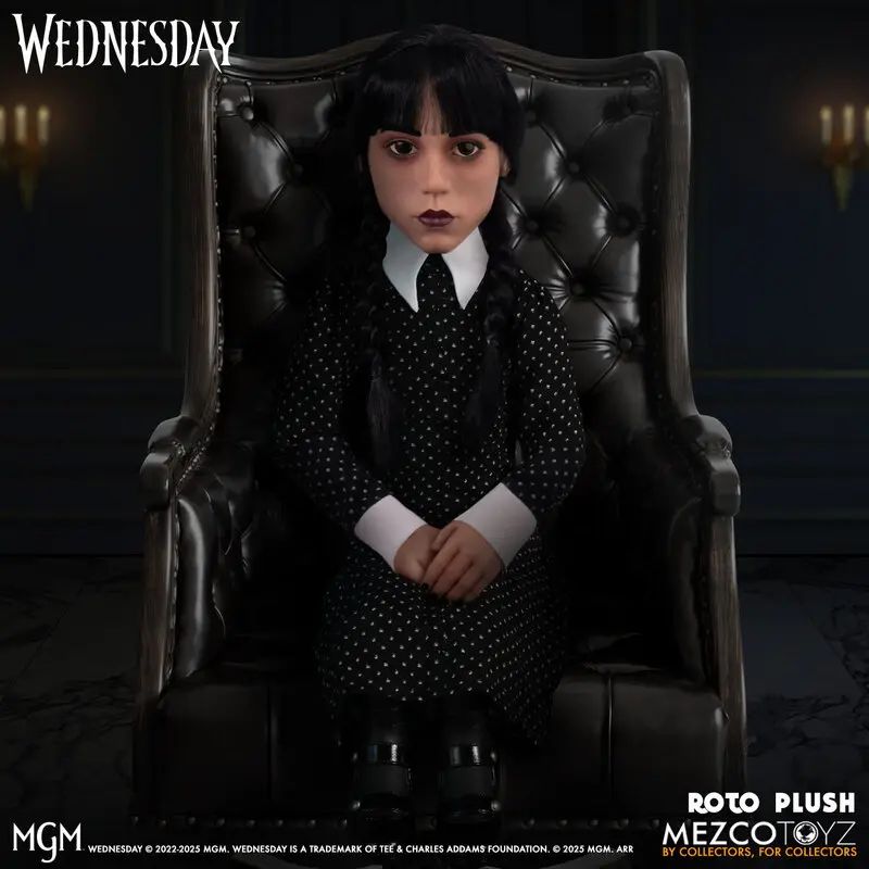 Roto Plush The Addams Family TV Series Wednesday