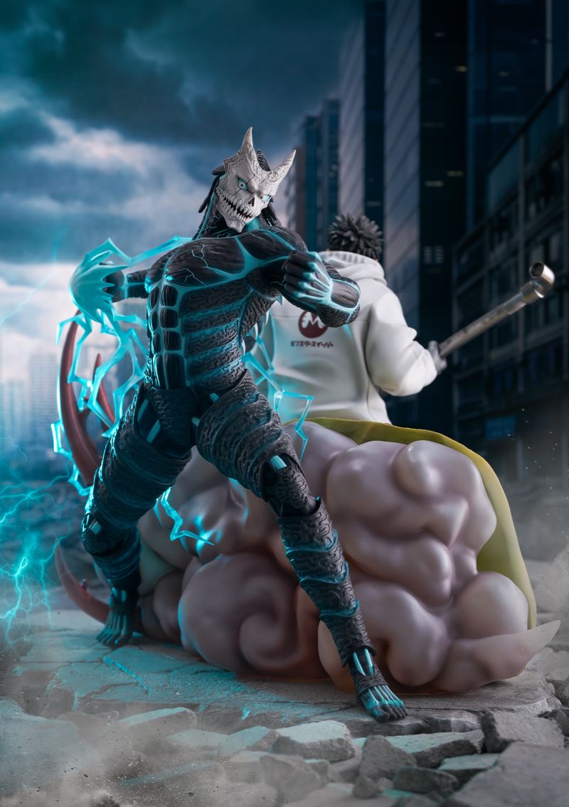 SHIBUYA SCRAMBLE FIGURE Kaiju No. 8 & Kafka Hibino