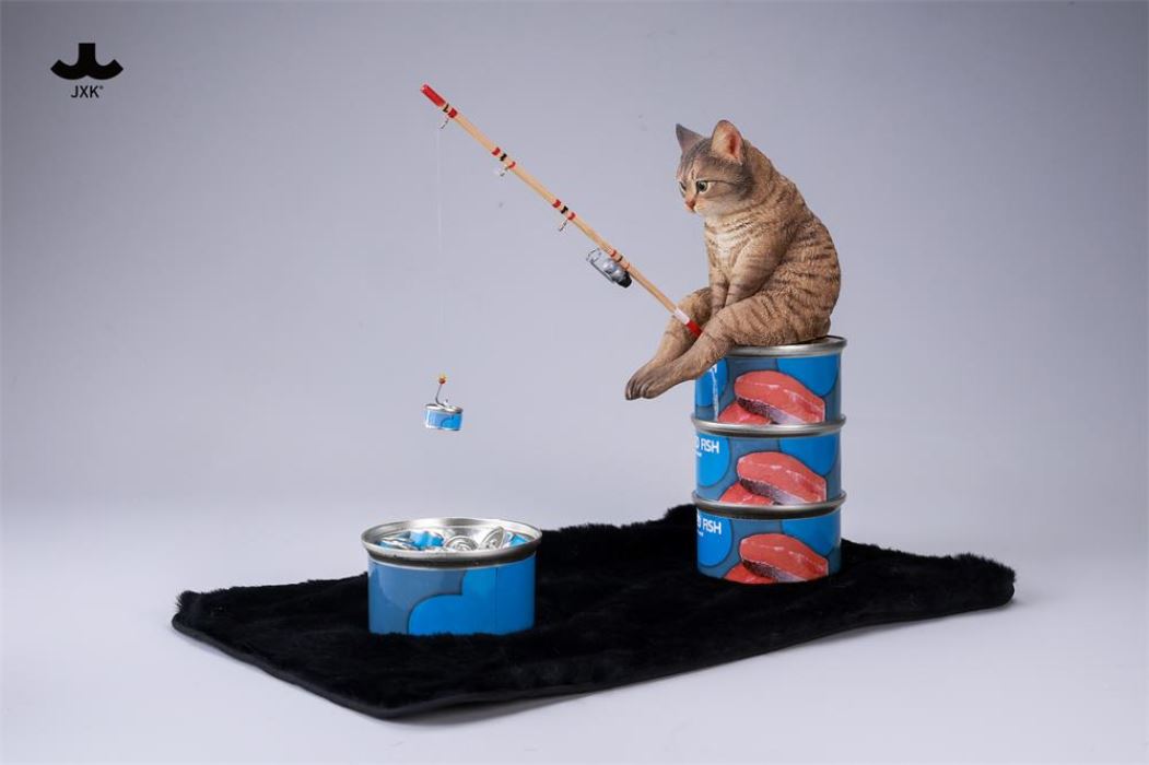 Dream-Fishing Kitten
