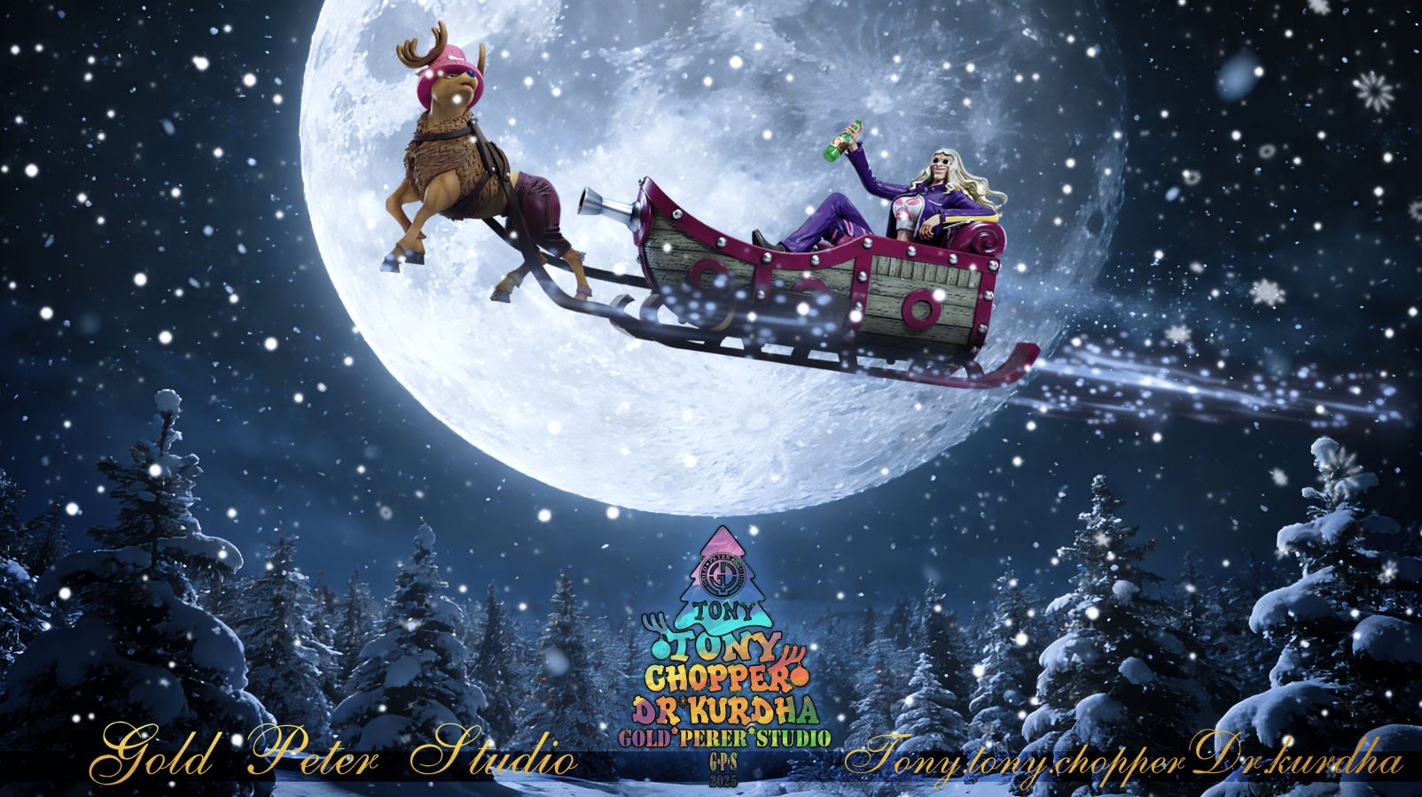 Chrismas Tony Tony Chopper & Dr Kuradha