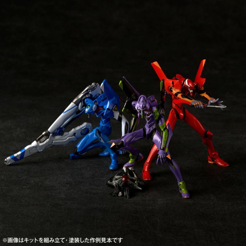 ARTPLA SCULPTURE WORKS Evangelion Unit-01, Unit-02, Unit-00 Intercept Tokyo-3