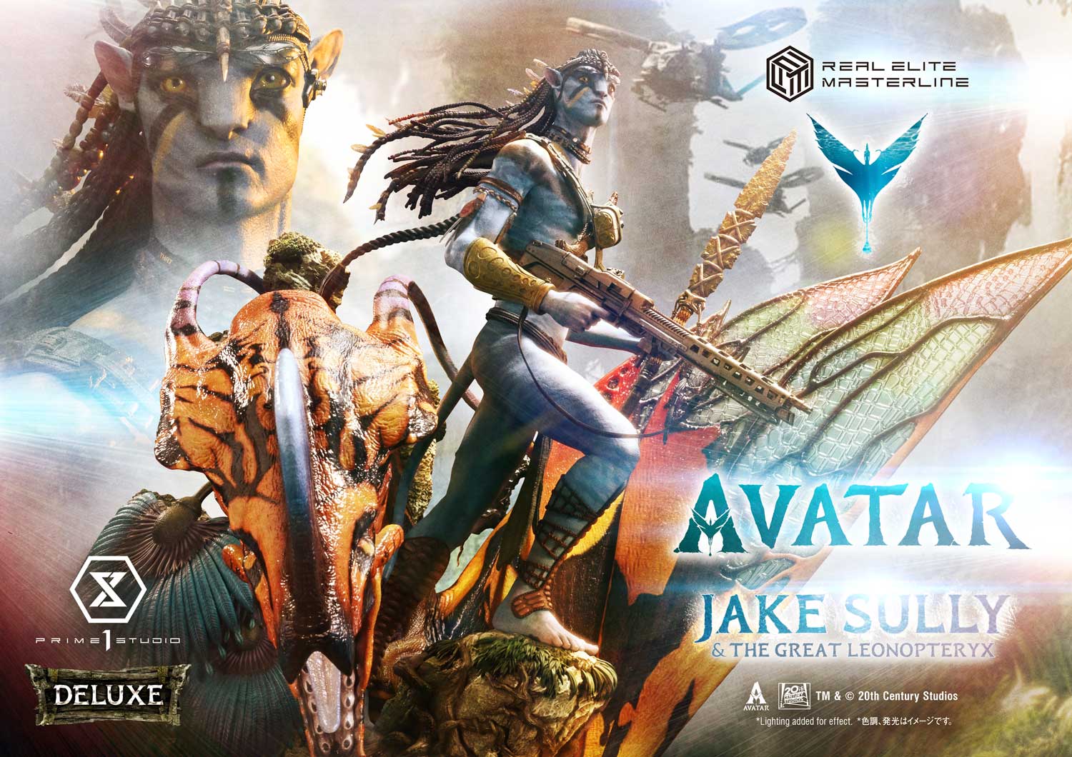 Avatar Jake Sully & The Great Leonopteryx Avatar Legacy Collection DX Version