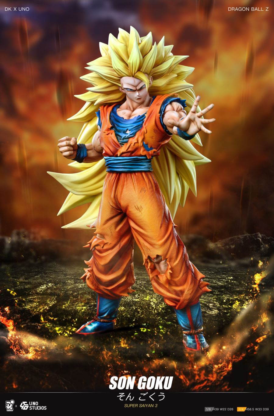 Saiyan 3 Goku - Dragon Ball Super