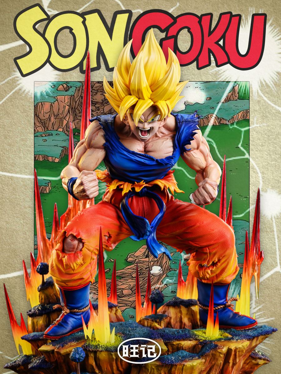First Super Saiyan Goku - Dragon Ball