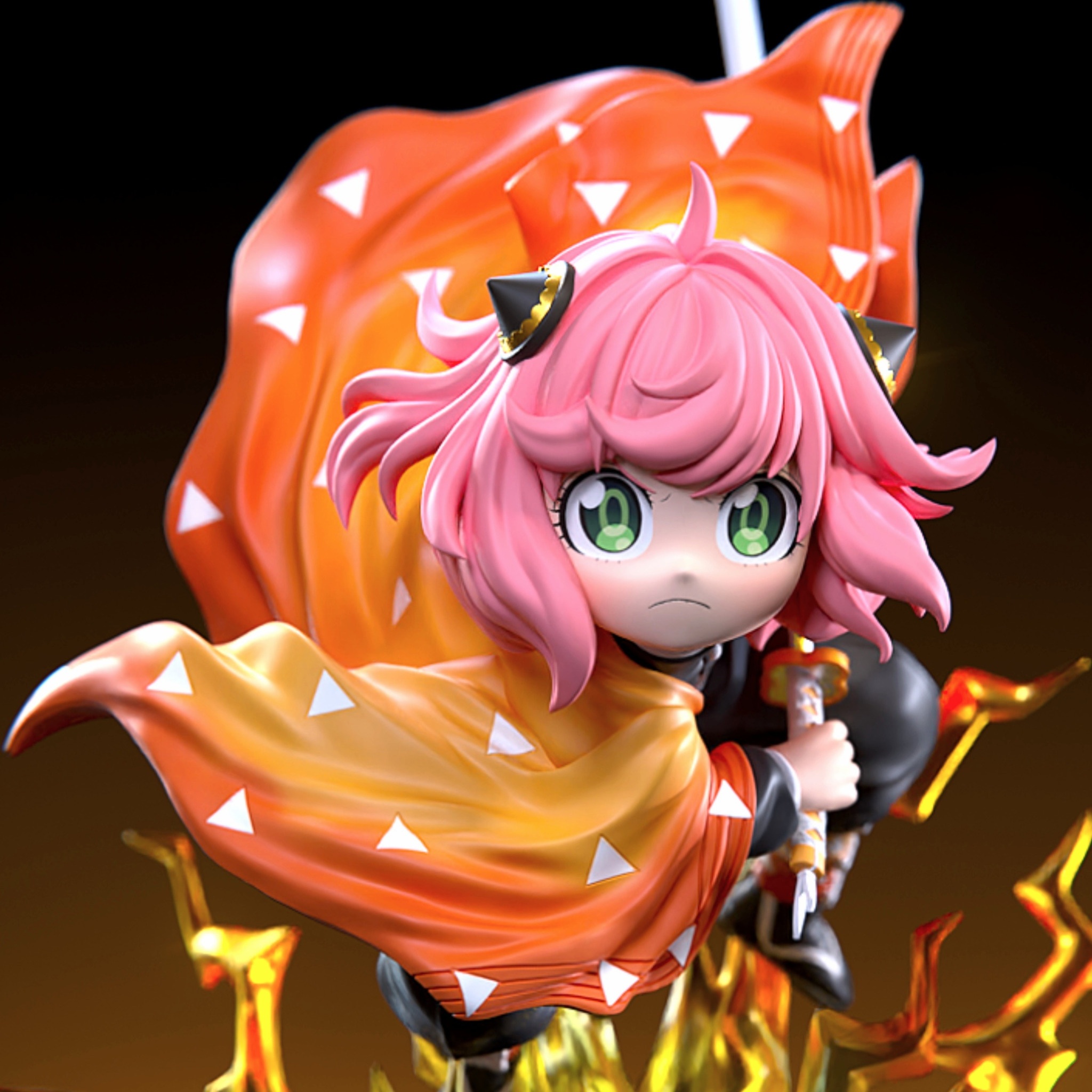 Anya cos Zenitsu Agatsuma - Spy x Family