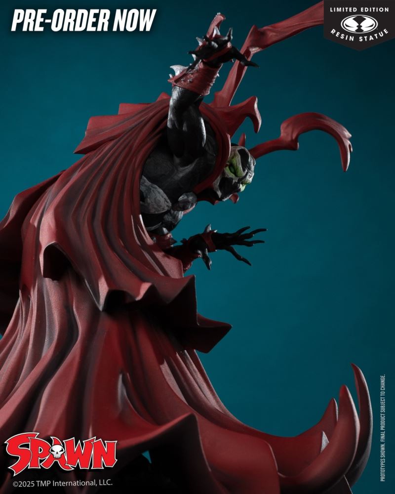 Spawn Inspired by the Art of Greg Capullo (Black White & Red All Over) 1/10