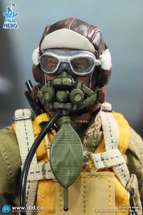 Captain Leif, a pilot of the U.S. Army Air Force in World War II 1/12