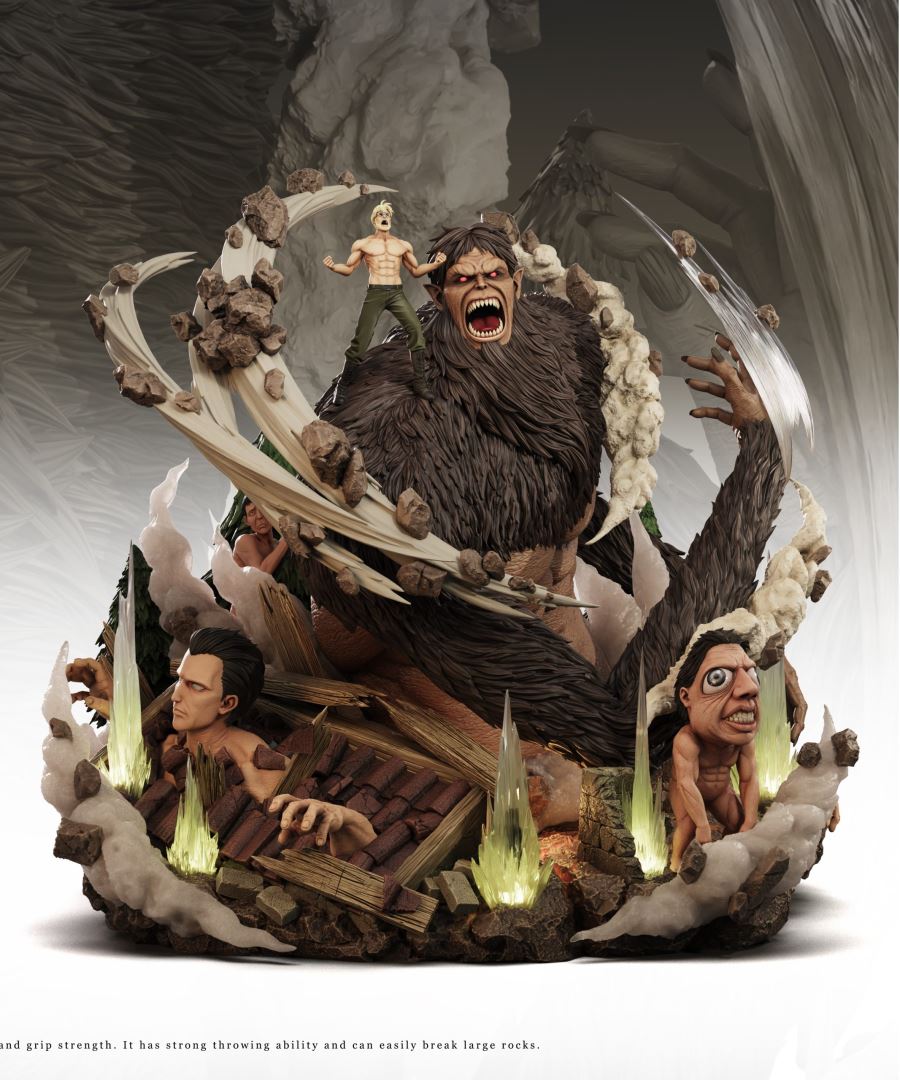 Zeke Yeager & Beast Titan - Attack on Titan