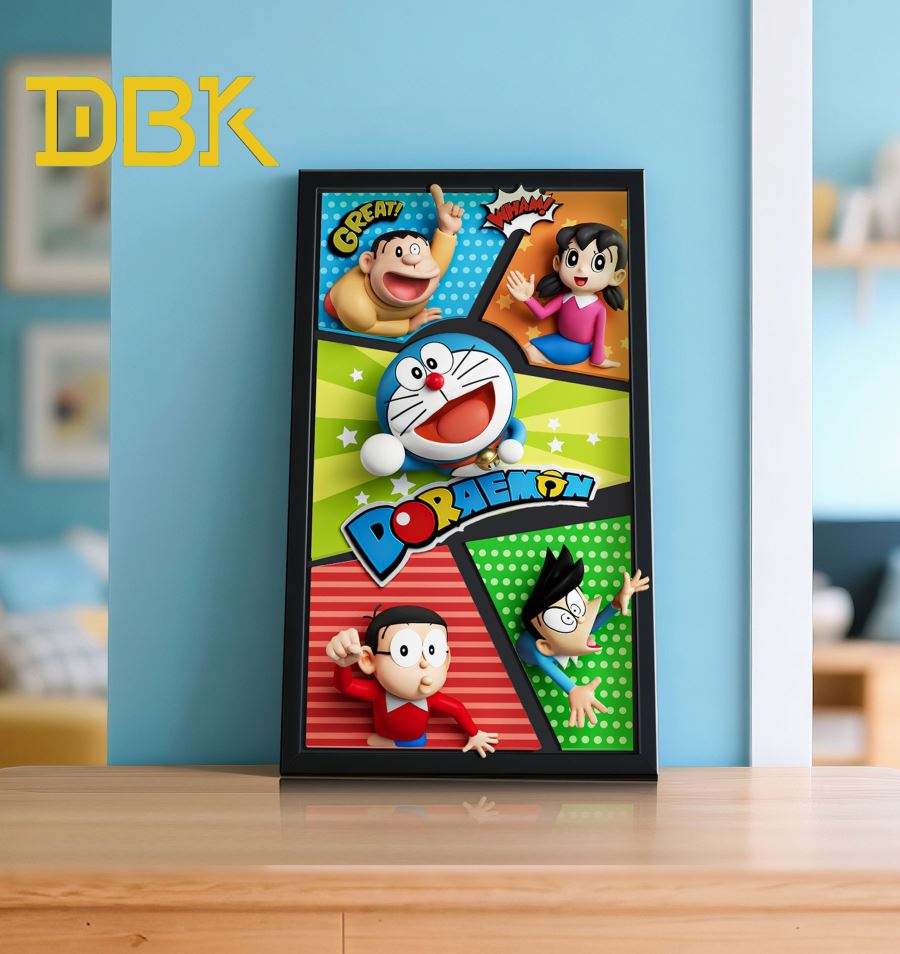 Doraemon Fridge Magnet Set