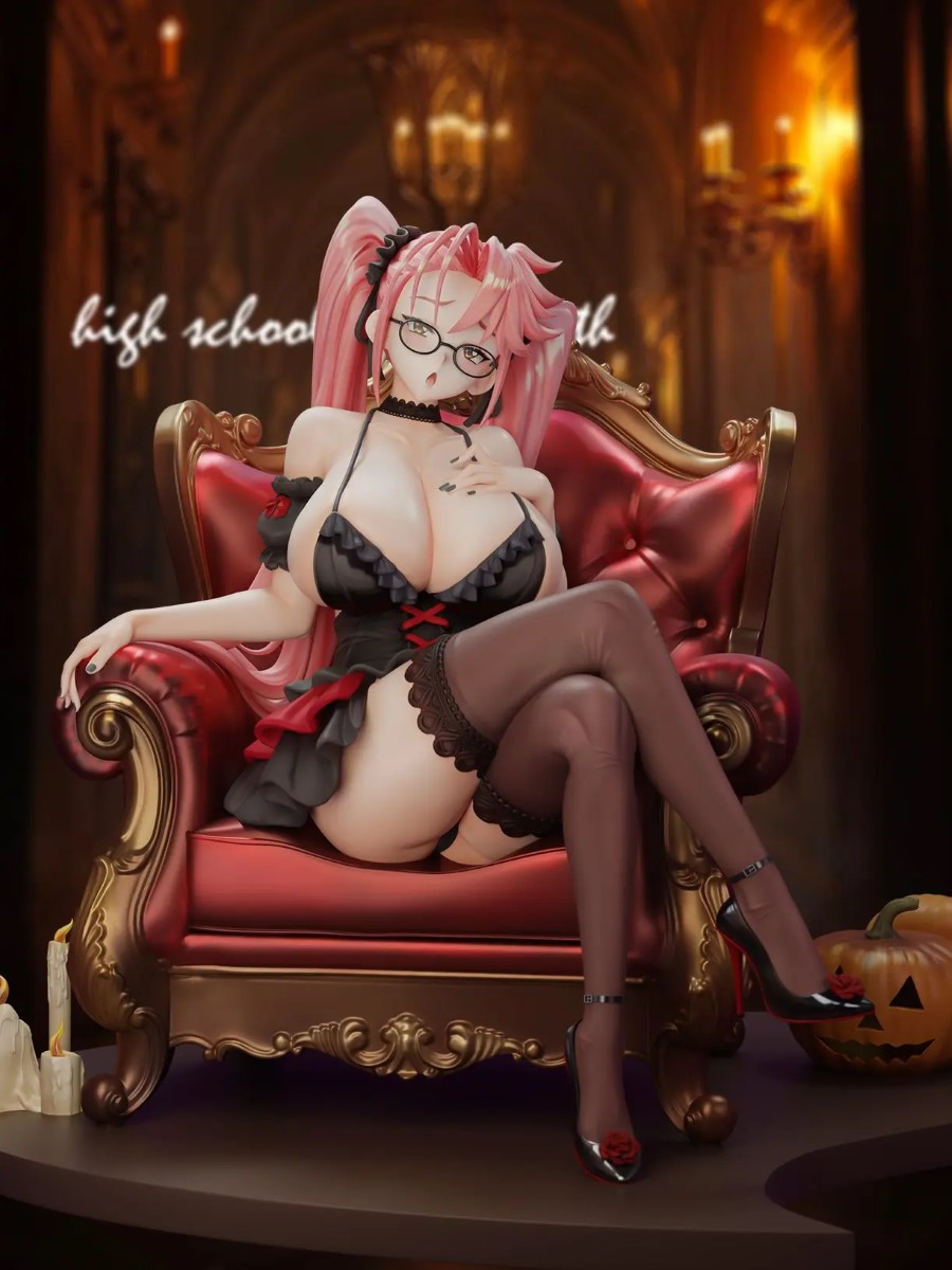 Saya Takagi Halloween Party Highschool of the Dead