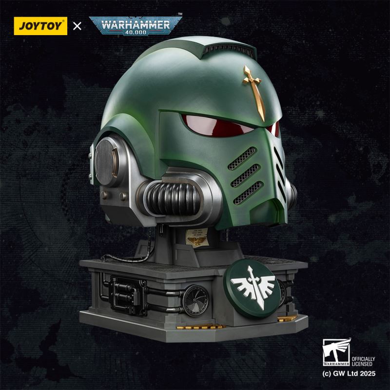 Dark Angels MkX Helmet & Display Stand