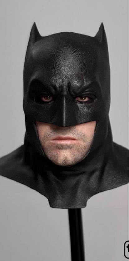 DC Desert Batman TP017 BVS Light Armor Head Sculpt
