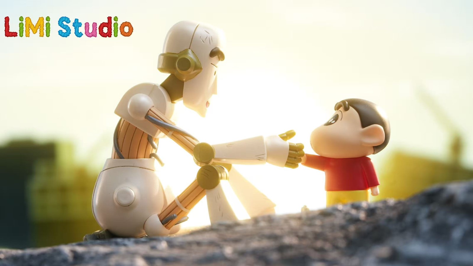 Nohara Shinnosuke and Robot Father