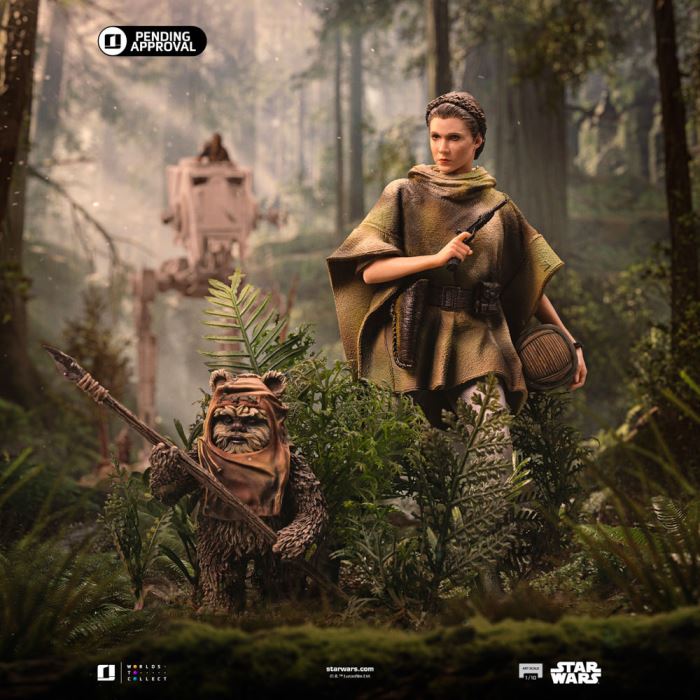 Leia and Wicket - Star Wars