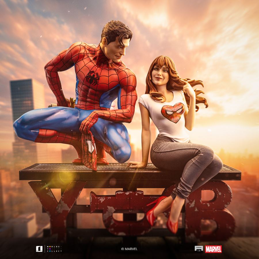 Spiderman & Mary Jane Diorama1/6