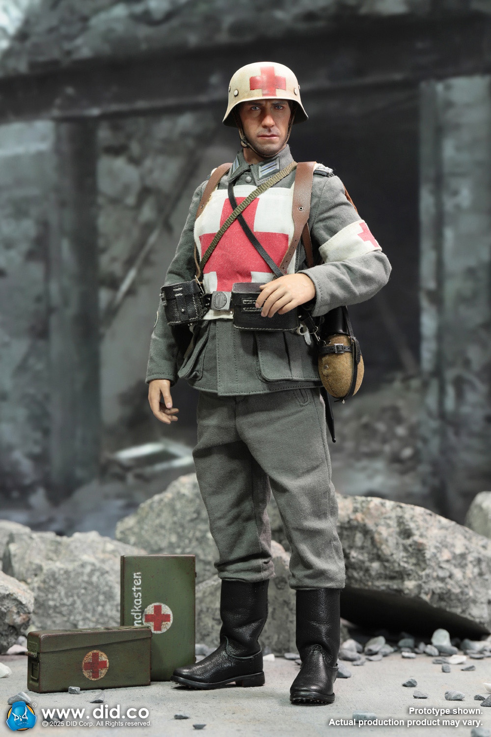 WWII German Wehrmacht Medical Corps 1/6