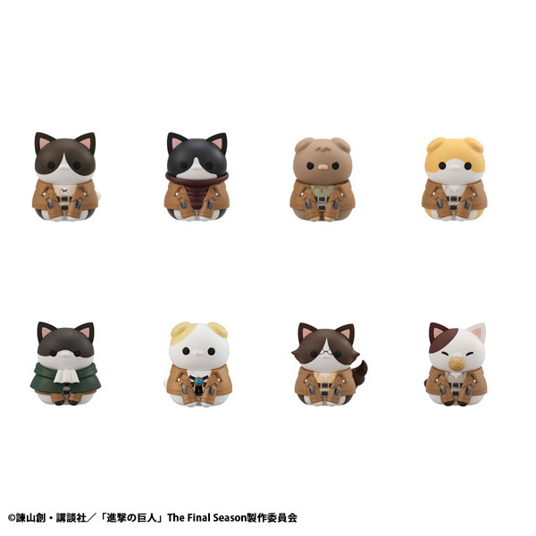 MEGA CAT PROJECT Attack on Titan Shingeki no Nyanko Survey Corps Group danyan!