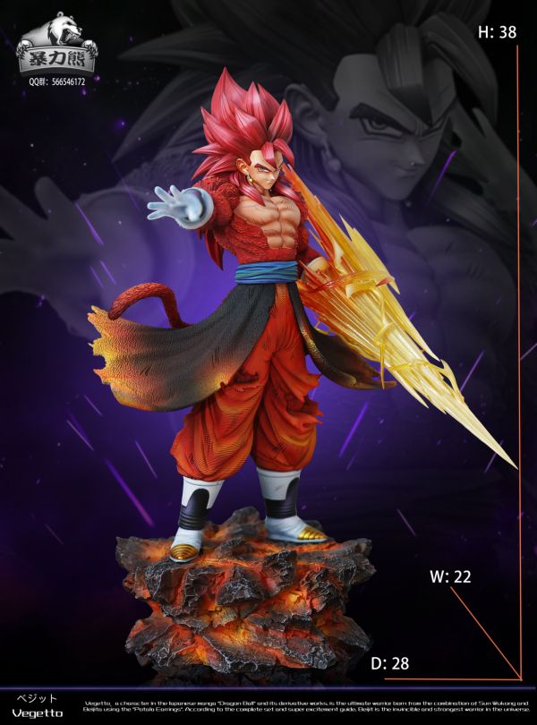 Super Saiyan 4 Vegito - Dragon Ball