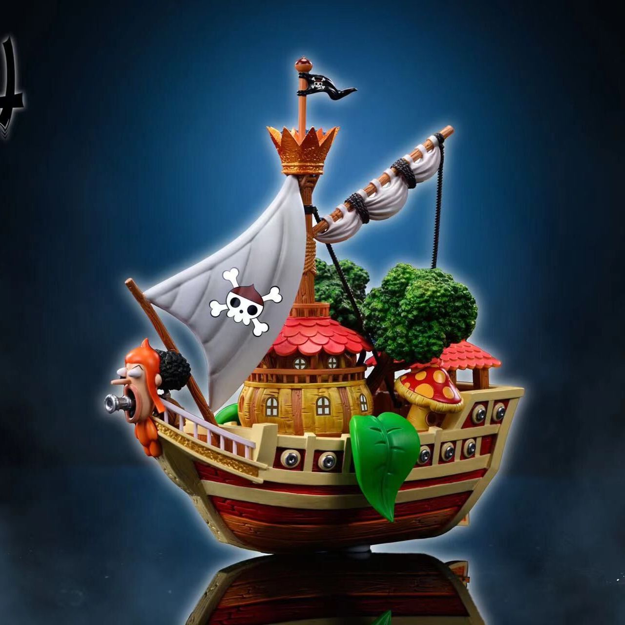 Leo Pirate Ship Liar Lando Full Crew Ship - One Piece