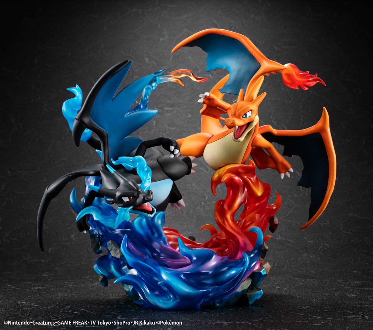 G.E.M. EX Pocket Monster Mega Charizard X & Mega Charizard Y