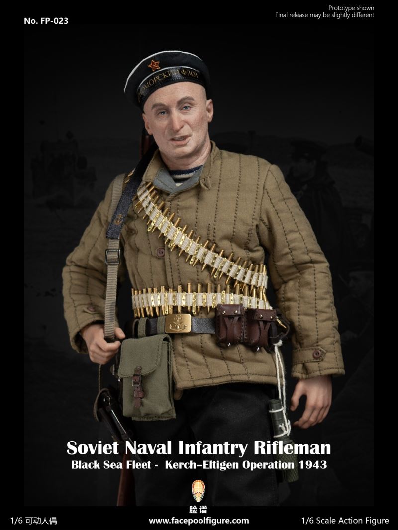 WWII Soviet Navy Rifleman – Black Sea Fleet 1/6